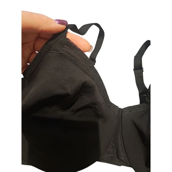 Wacoal 855263 Classic Reinvention Full Figure Underwire Bra black sz 34DD new - Picture 4 of 6